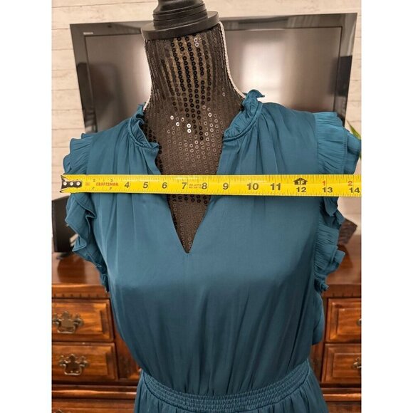 NWT BB Dakota Steve Madden Prairie Dreams Corsair Flutter Sleeve Minidress Sz M - Picture 4 of 9